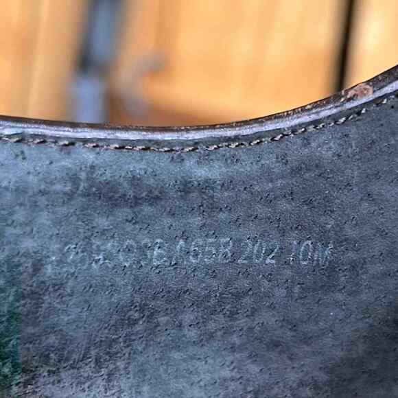 John Varvatos Brogue Wingtip Perforated Brown Leather Oxfords US Mens Size 10 - Picture 11 of 11